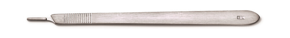 Scalpel handle small shape, No. 3 L, 208 mm 1 pc
