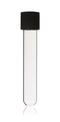 Kulturröhrchen mit Schraubverschluss Kalk-Soda-Glas, 12 ml, Höhe, 100 mm 100 Stück