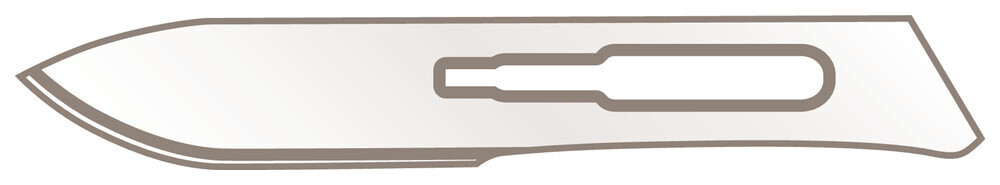 Scalpel blades for handle No. 3, 13 10 pcs