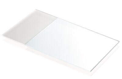 Specimen slides special size Edges ground 90°, With frosted edge 50 pcs