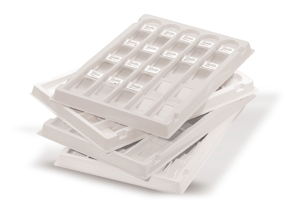 Pastilla para portaobjetos de microscopio ROTILABO® 1 pieza