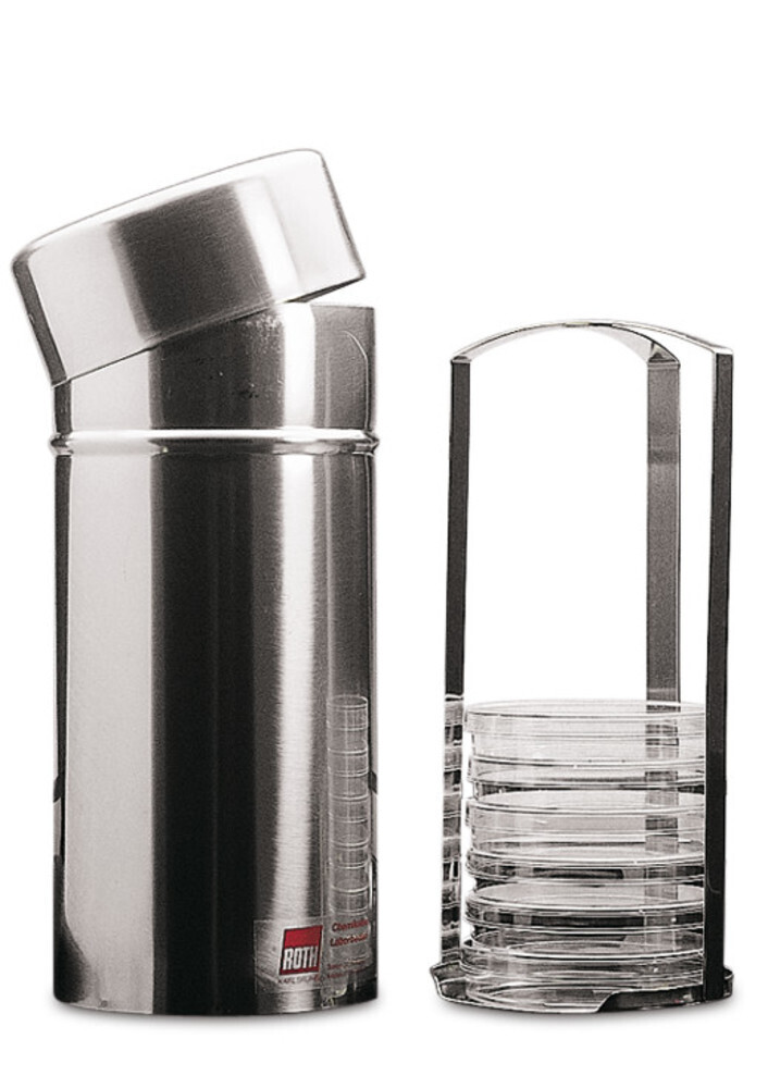 Contenitori per sterilizzazione ROTILABO®, Gesch. per, 10 piastre Petri 1 pz