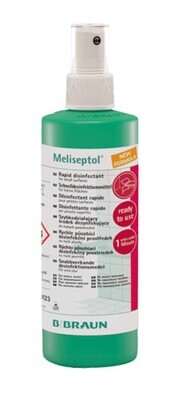 Surface disinfectant Meliseptol®, Spray bottles (with spray head), 250 ml