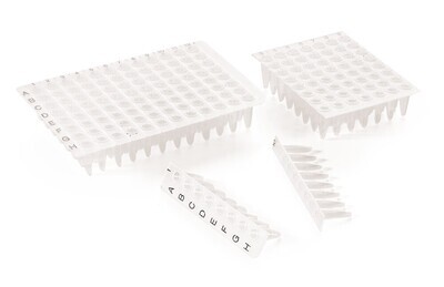PCR-Platten ROTILABO® 96-Well unterteilbar 50 Stk