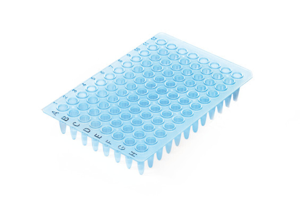 PCR plates ROTILABO® 96-well, blue 50 pcs