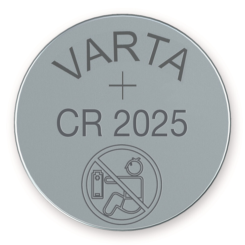 Button cell Varta, CR 2025, 170 mAh 1 Piece