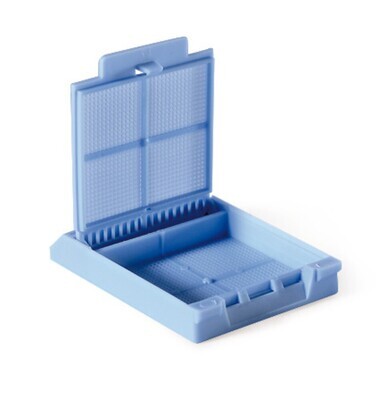 Biopsie-Einbettkassetten Micromesh, blau 250 Stk