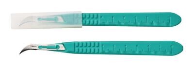 Scalpel disposable sterile, 12 10 pcs