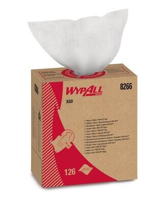 Multiple cleaning cloths WYPALL® X60 Cloths in dispenser box 126 pcs