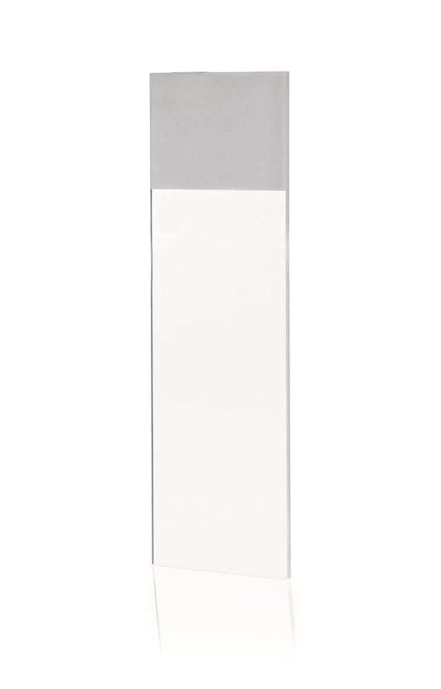 Microscope slides Edges ground 90°, white 50 pcs