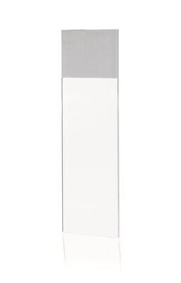 Microscope slides Edges ground 90°, white 50 pcs