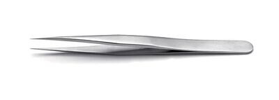 Pinzetta di precisione ROTILABO® dritta in acciaio S, 3, 0,12 mm 1 pezzo