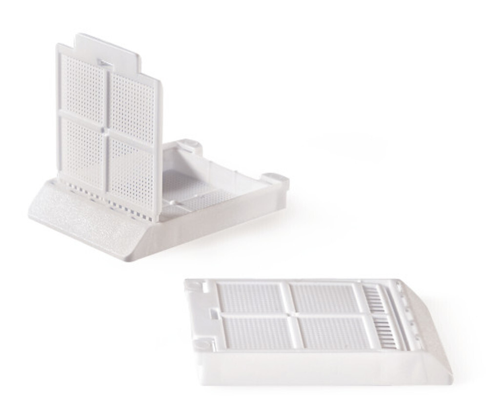 Biopsy embedding cassettes Micromesh, white 250 pcs