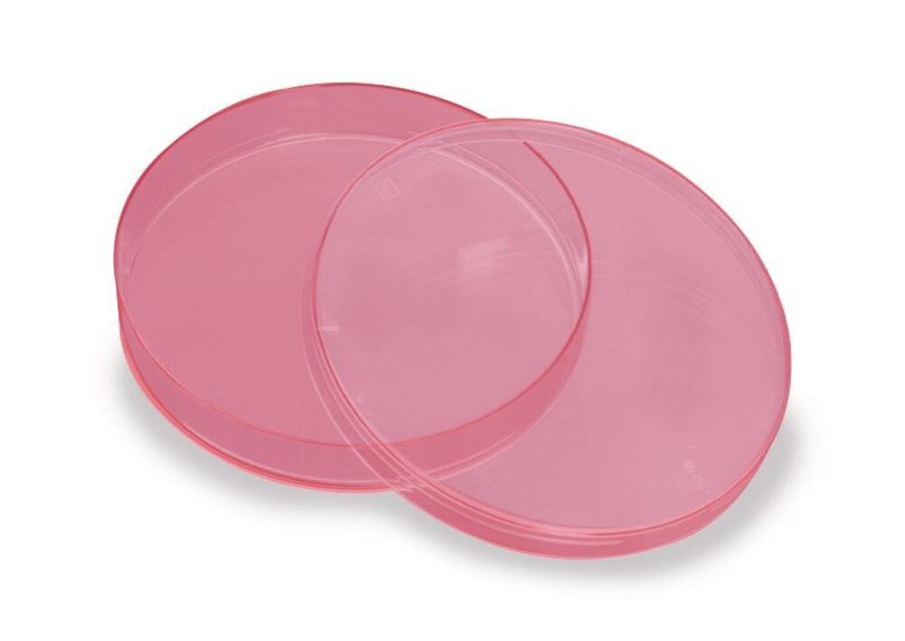 Petri dishes with aeration cams, red 480 pcs