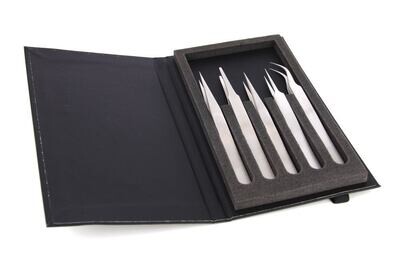 Set pinzette di precisione ROTILABO® inox SA 1 set
