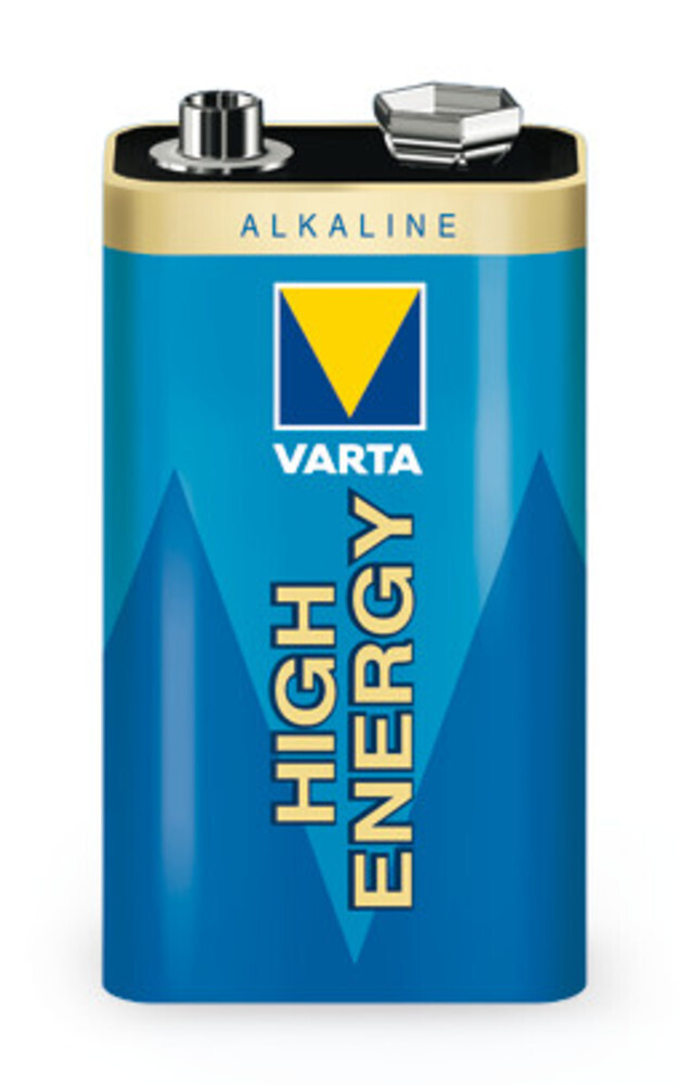 Dry battery High Energy, E-Block, 550 mAh 1 Piece