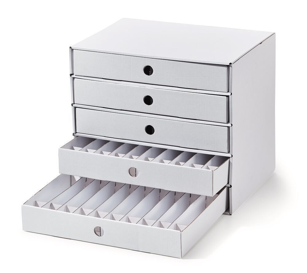 Storage system for embedding cassettes 1 piece