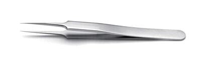 Pinza de precisión ROTILABO® recta acero S, 5, 0,07 mm 1 pieza