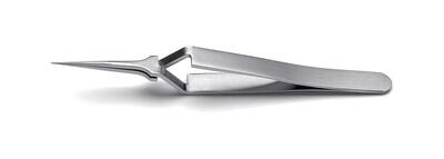 Pinzetta di precisione ROTILABO® dritta acciaio inox SA, chiusura automatica 1 pezzo