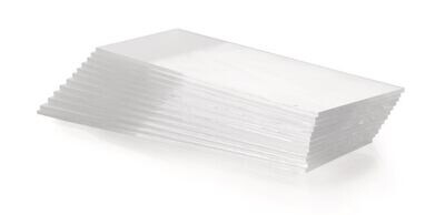Microscope slides Edges cut, Without frosted edge 50 pcs