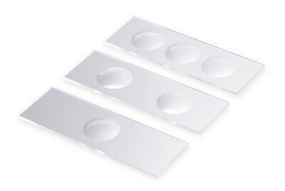 Slides with recess, Number of compartments, 1 50 pcs