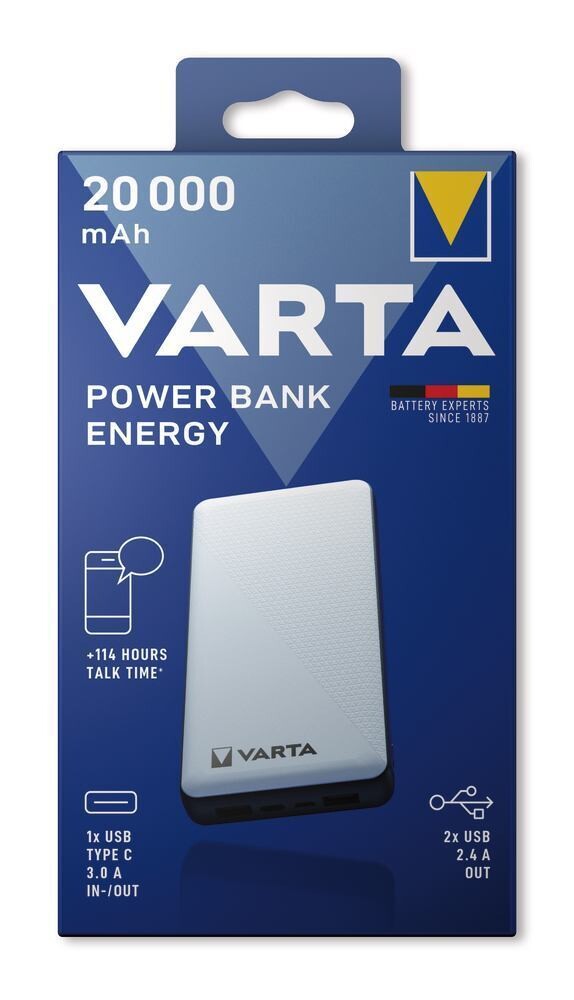 Power Bank Energy, 20000 mAh 1 pièce