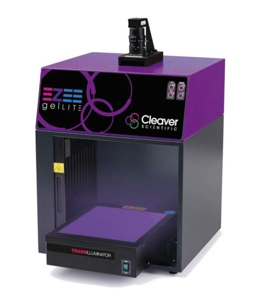 Gel documentation system gelLITE, UV transilluminator, white and blue light converter 1 pc