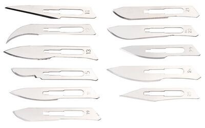 Scalpel blades for handle No. 3, 10 100 pcs