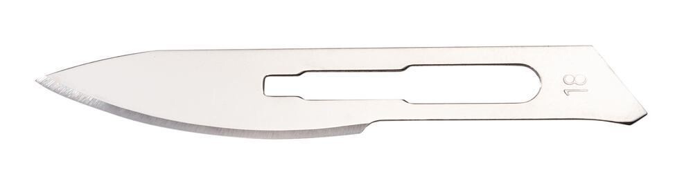 Scalpel blades for handle No. 4, 18 100 pcs