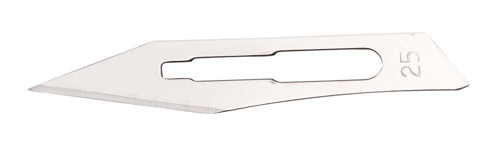 Scalpel blades for handle No. 4, 25 100 pcs