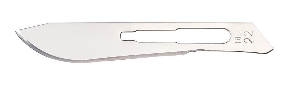 Scalpel blades for handle No. 4, 22 100 pcs