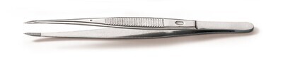 Tweezers straight pointed, 200 mm 1 piece