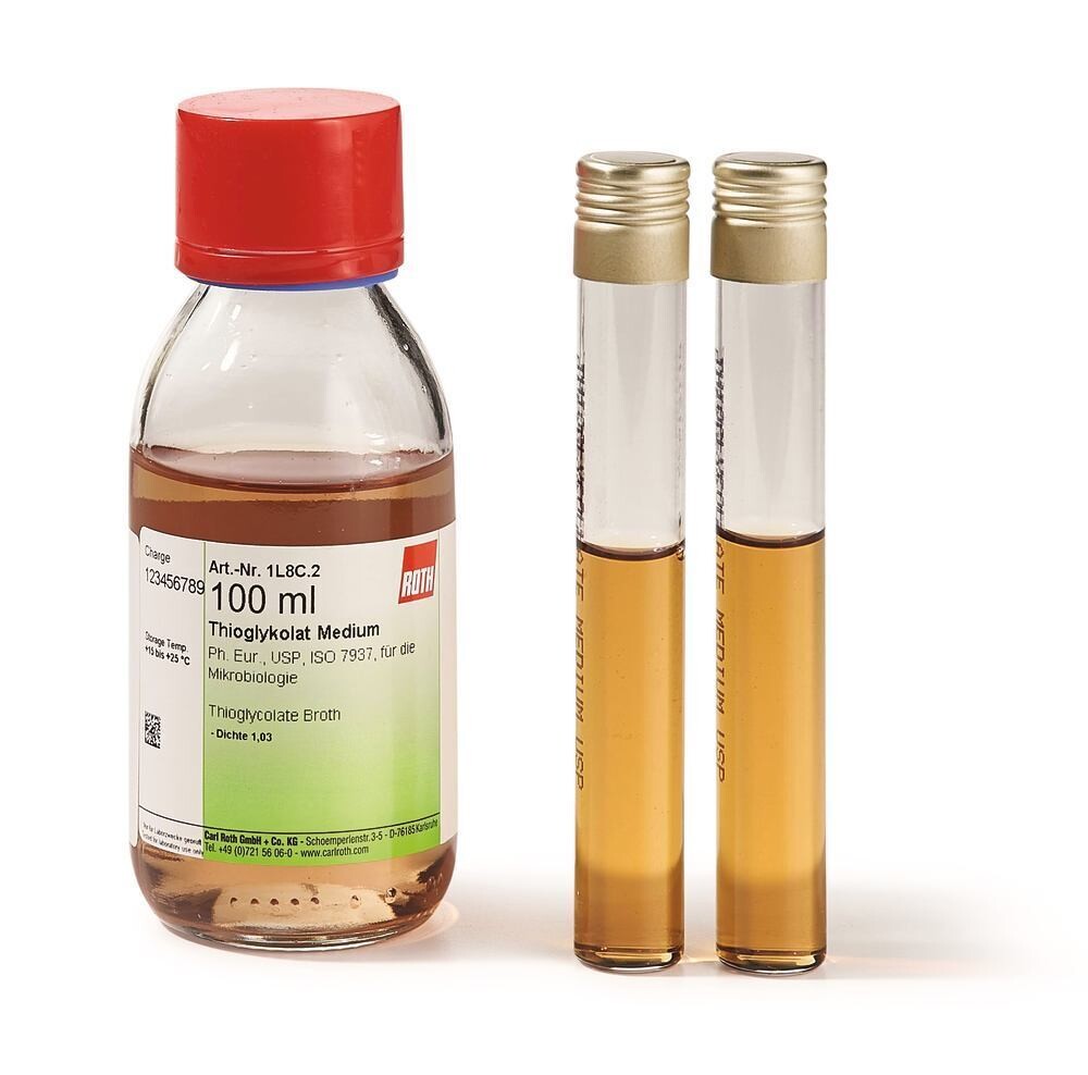 Thioglycolate Broth, 1 l, 10 x 100 ml