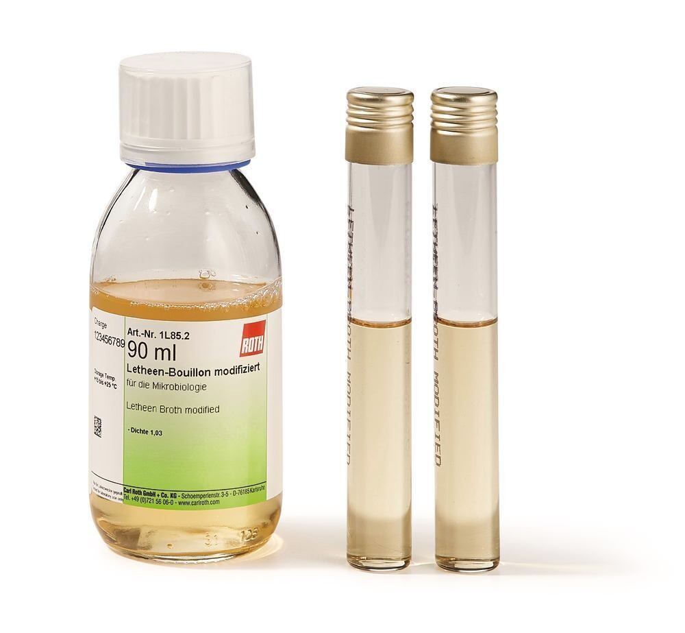 Letheen Broth modified, 900 ml, 10 x 90 ml