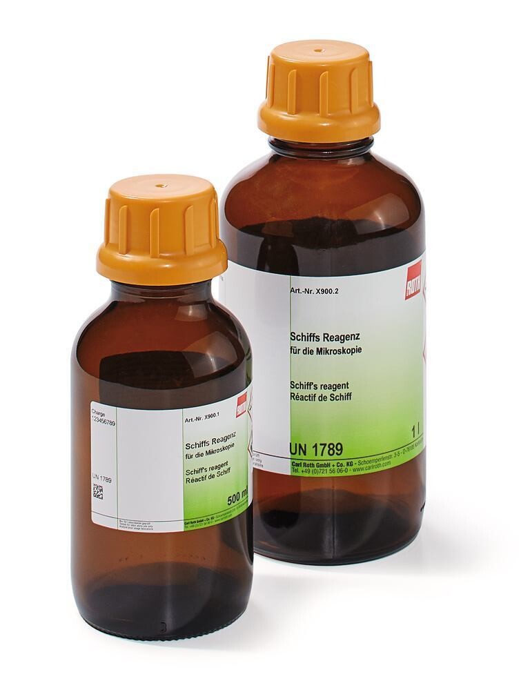 Schiffs reagent, 2.5 l, plastic