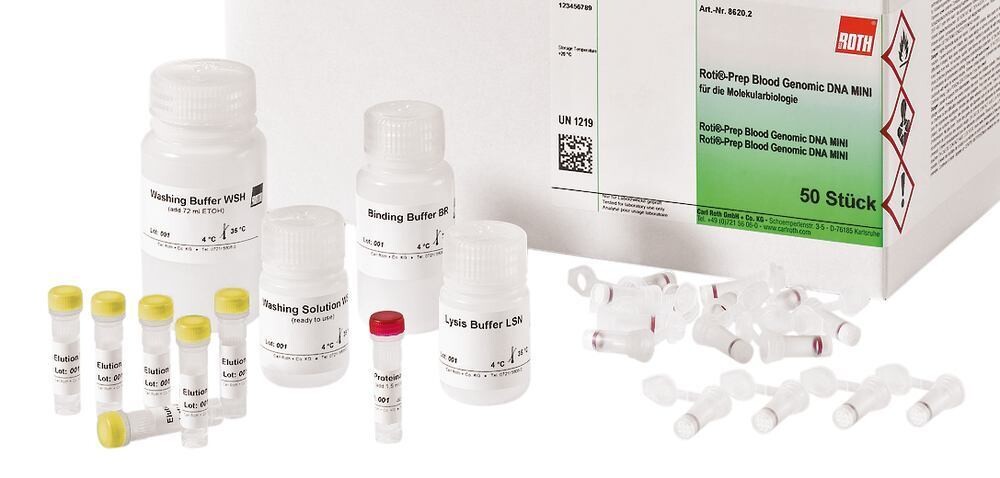 ROTI®Prep gDNA Mini 2.0, 50 preparations