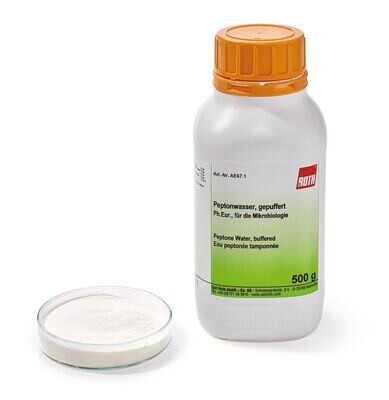 Acqua Peptone, tamponata, 500 g