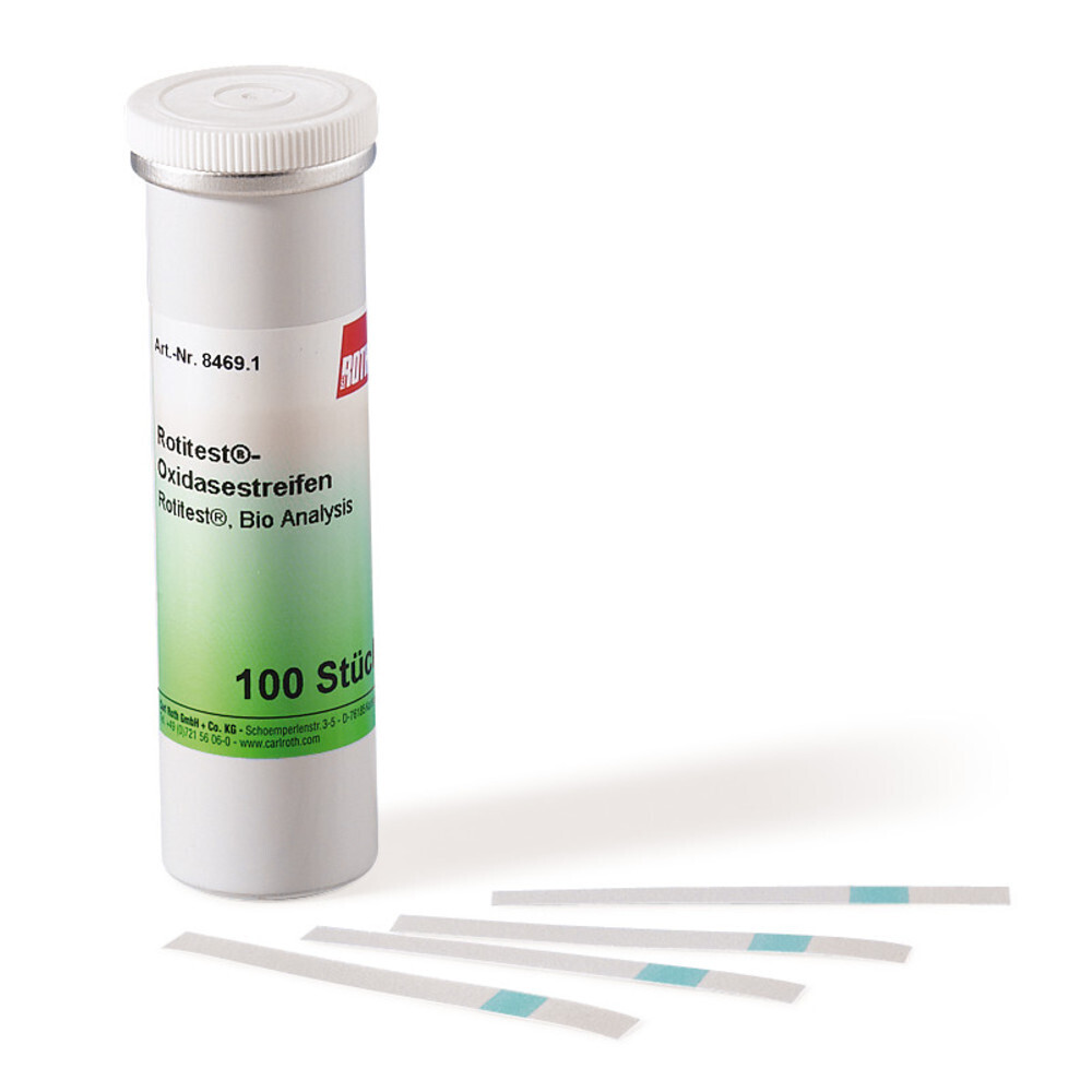 Bandelettes ROTITEST®Oxidase