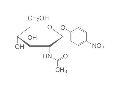 4-Nitrophenyl-N-acetyl-β-D-glucosaminide, 100 mg