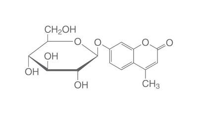 4-metillumbelliferil-β-D-glucopiranoside, 500 mg