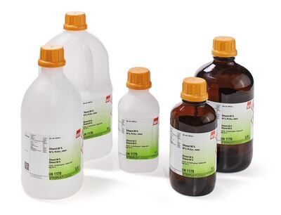 Ethanol, 2.5 l, glass