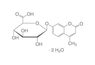 4-Methylumbelliferyl-β-D-glucuronide dihydrate, 250 mg