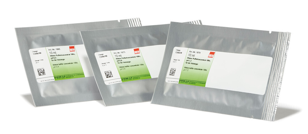 Tampone Weise concentrato pH 6,8, 1000 ml, 100 x 10 ml