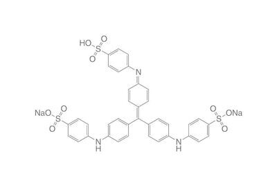 Acid blue 93 (C.I. 42780), 100 g, glass
