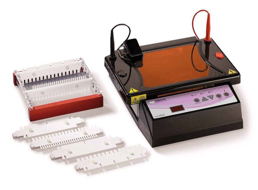 Complete electrophoresis system ROTIPHORESE® PROfessional runVIEW