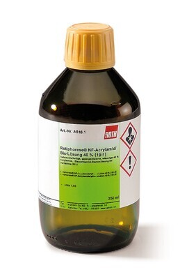 ROTIPHORESE®NF-Acrylamide/Bis-solution 40 (19,1), 250 ml, glass