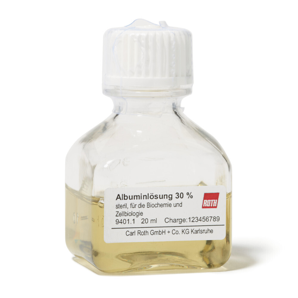 Albumin solution 30 %, 20 ml