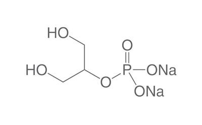 Pentahidrato de sal disódica de β-glicerofosfato, 500 g