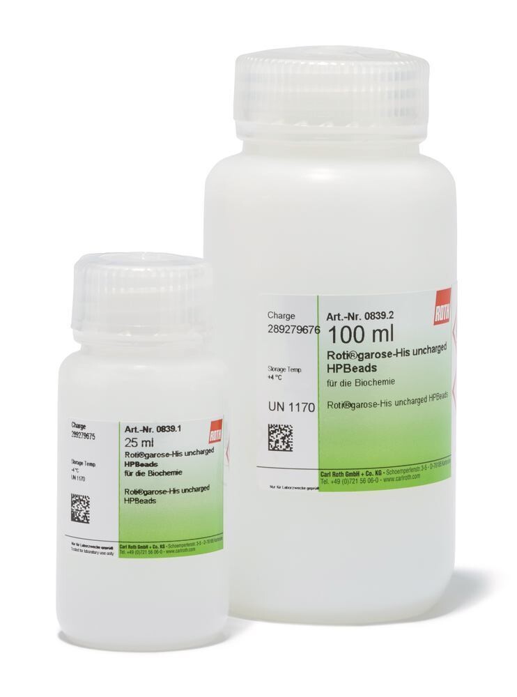 ROTI®Garose-His uncharged HPBeads, 100 ml