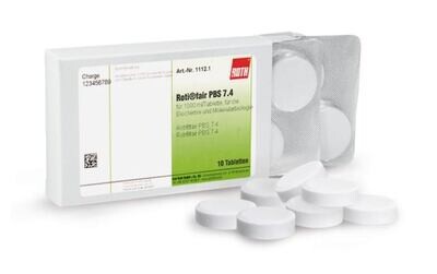ROTI®Fair PBS 7.4, 12 pièces, blister